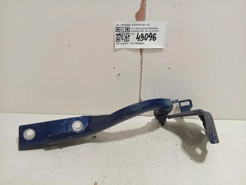 Cerniera Cofano ANT SX CERNIERA COFANO ANT SX Fiat 500X 2015