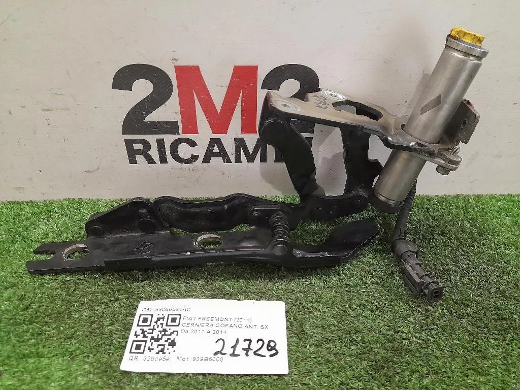 Cerniera Cofano ANT SX 68066584AC Fiat Freemont 2011