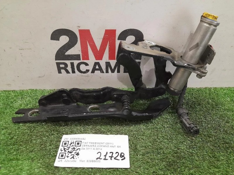 Cerniera Cofano ANT SX 68066584AC Fiat Freemont 2011