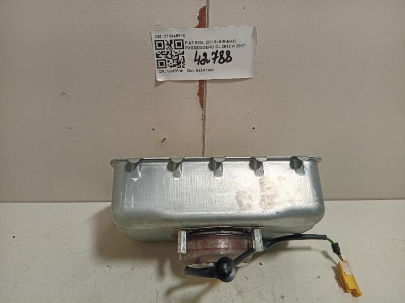 Air-bag Passeggero 519446610 Fiat 500L 2013