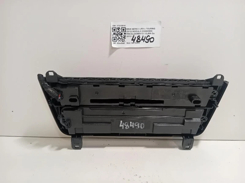 Modulo Comando Riscaldamento Clima 17313810 Bmw Serie 3 F31 Touring 2012