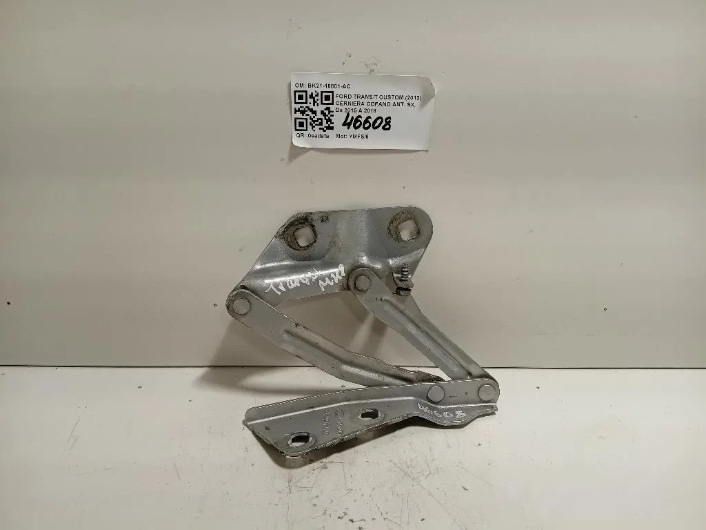 Cerniera Cofano ANT SX BK21-16801-AC Ford Transit Custom I 2013