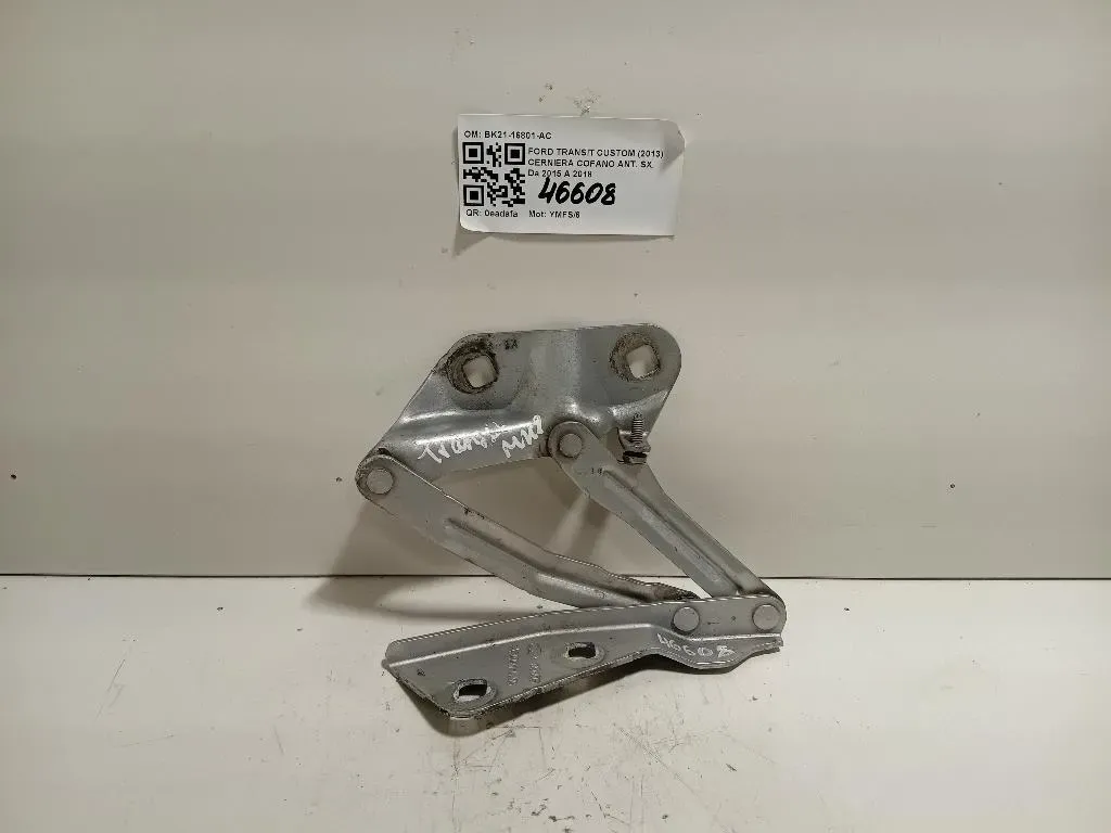Cerniera Cofano ANT SX BK21-16801-AC Ford Transit Custom I 2013
