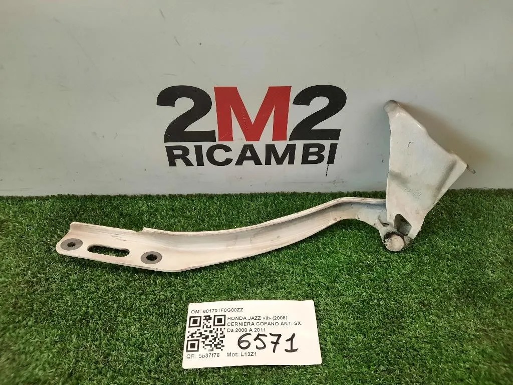 Cerniera Cofano ANT SX 60170TF0G00ZZ Honda JAZZ II 2008