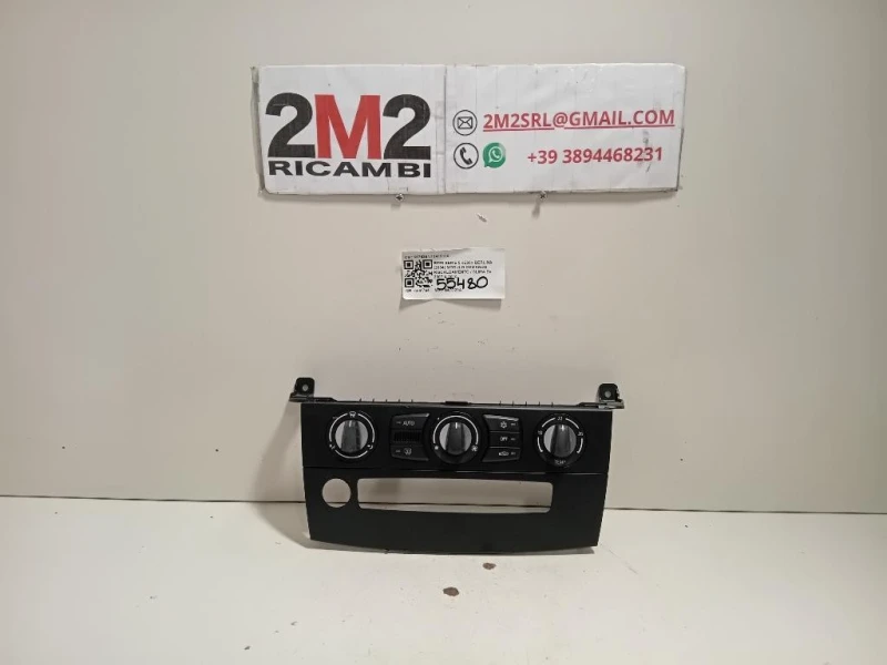 Modulo Comando Riscaldamento Clima 697636111419110 Bmw Serie 5 E60 Berlina 2004