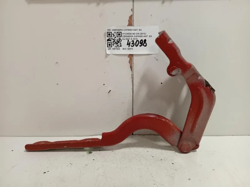 Cerniera Cofano ANT SX CERNIERA COFANO ANT SX Hyundai I40 CW 2012
