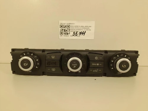 Modulo Comando Riscaldamento Clima 6411 9155649-01 Bmw Serie 5 E60 Berlina 2004