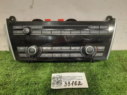 Modulo Comando Riscaldamento Clima 160466 10 Bmw Serie 5 F07 GT 2010