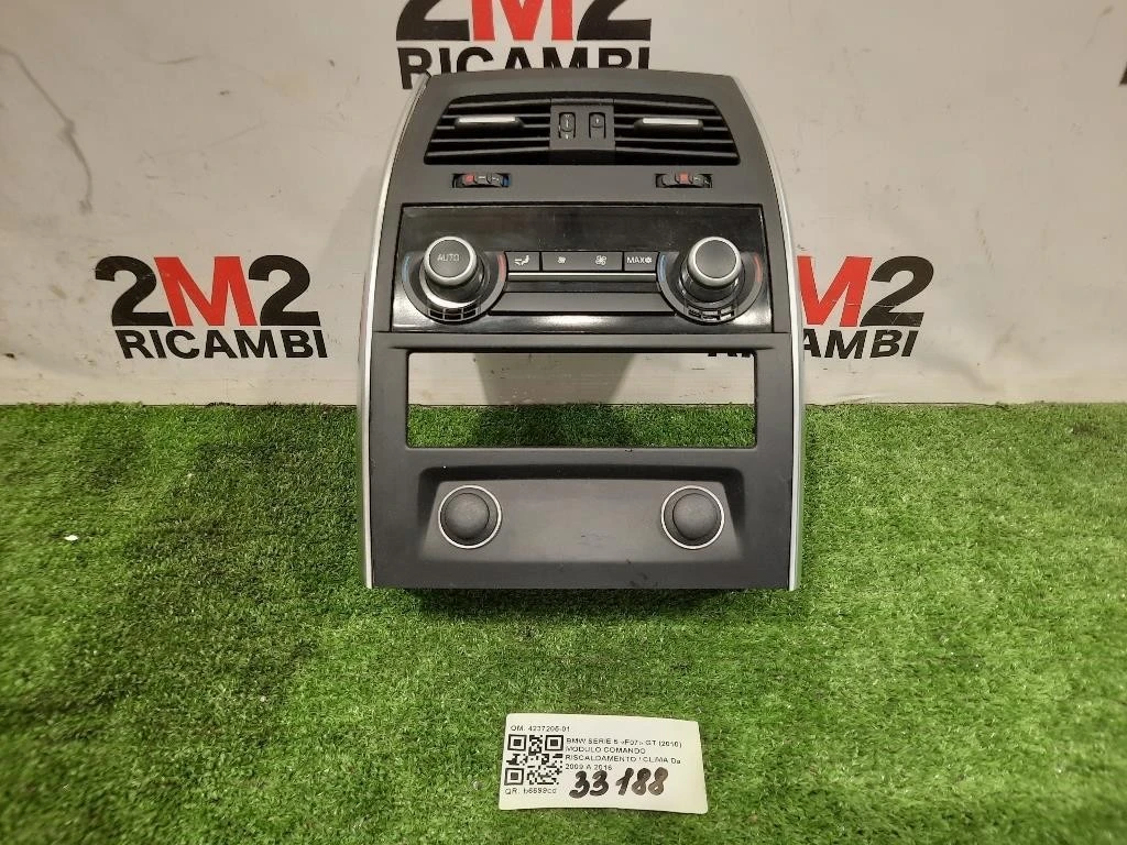 Modulo Comando Riscaldamento Clima 4237205-01 Bmw Serie 5 F07 GT 2010