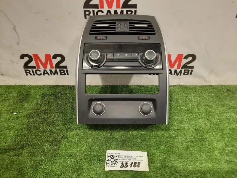 Modulo Comando Riscaldamento Clima 4237205-01 Bmw Serie 5 F07 GT 2010