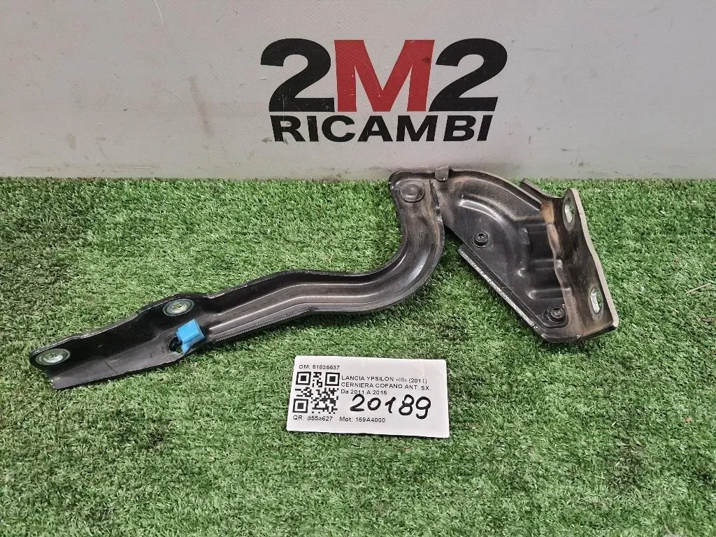 Cerniera Cofano ANT SX 51835537 Lancia Ypsilon III 2011