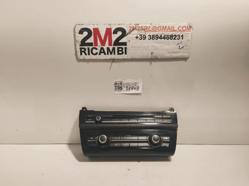 Modulo Comando Riscaldamento Clima 933182501 Bmw Serie 5 F10 Berlina 2012
