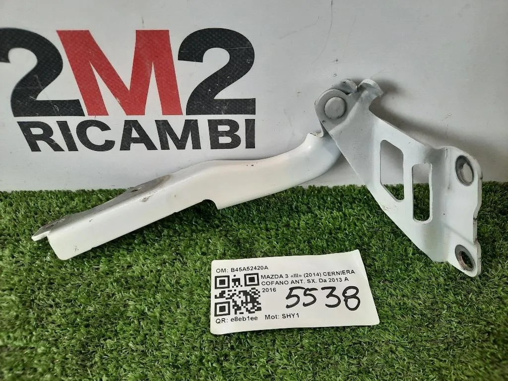 Cerniera Cofano ANT SX B45A52420A Mazda 3 III 2014