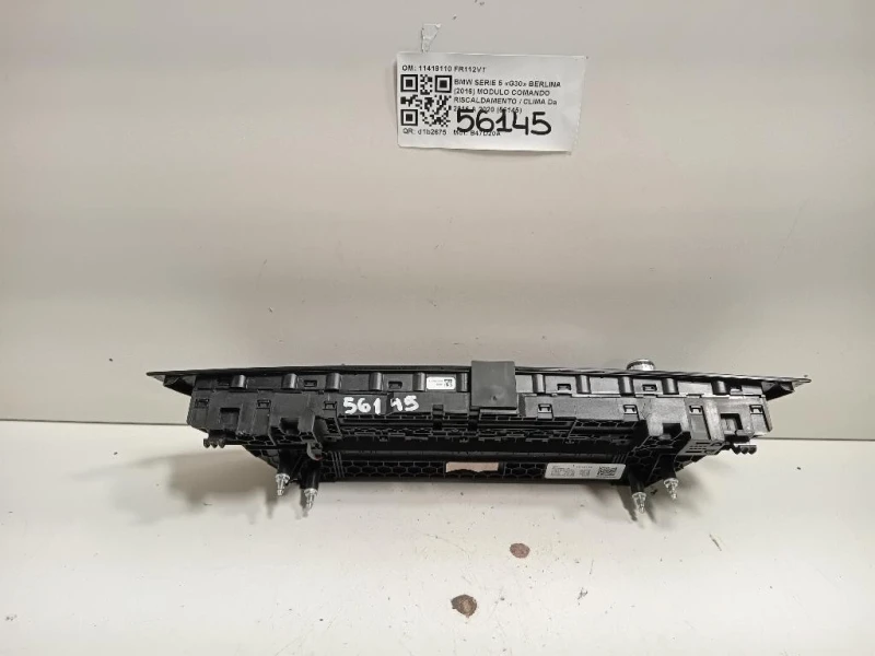 Modulo Comando Riscaldamento Clima 11419110 Bmw Serie 5 G30 Berlina 2016