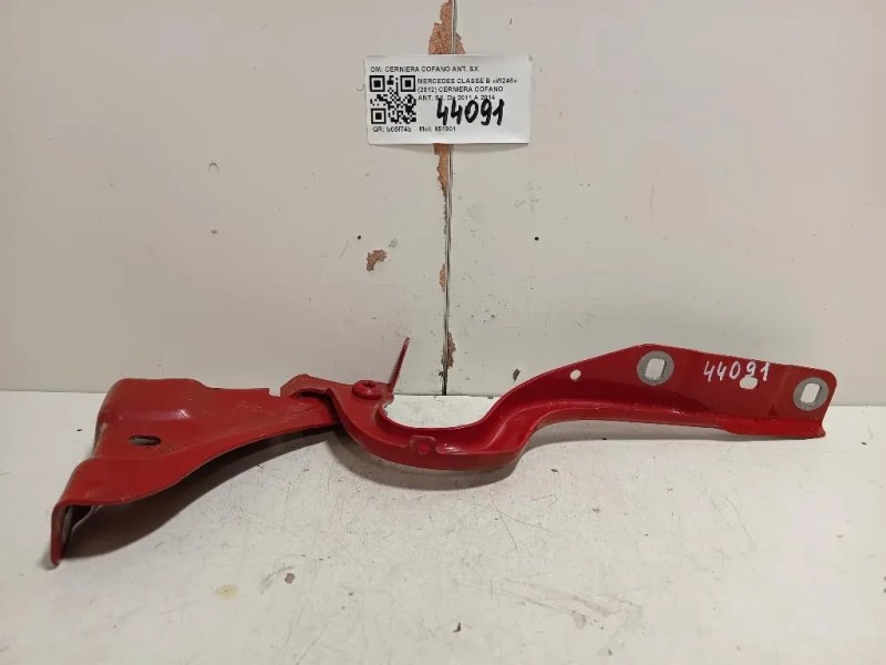 Cerniera Cofano ANT SX A2468800328 Mercedes Classe B W246 2012