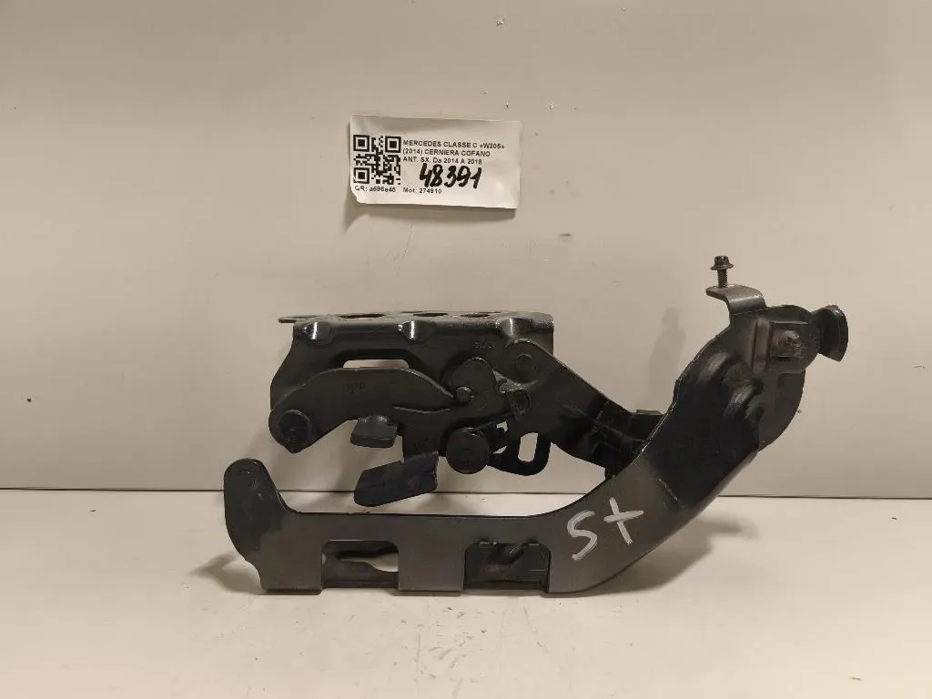 Cerniera Cofano ANT SX  Mercedes Classe C W205 2014