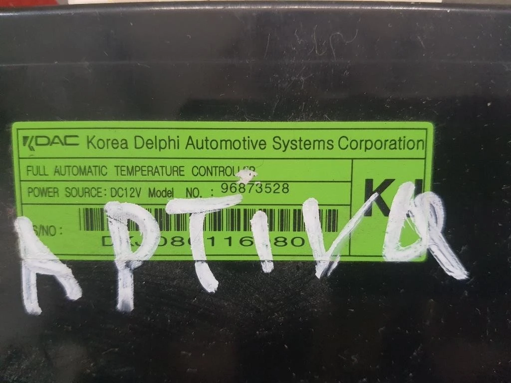 Modulo Comando Riscaldamento Clima 96873528 Chevrolet Captiva I 2007