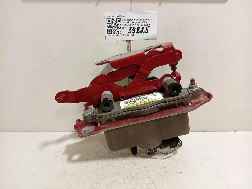 Cerniera Cofano ANT SX A2129067701 Mercedes Classe E C207 Coupé 2010