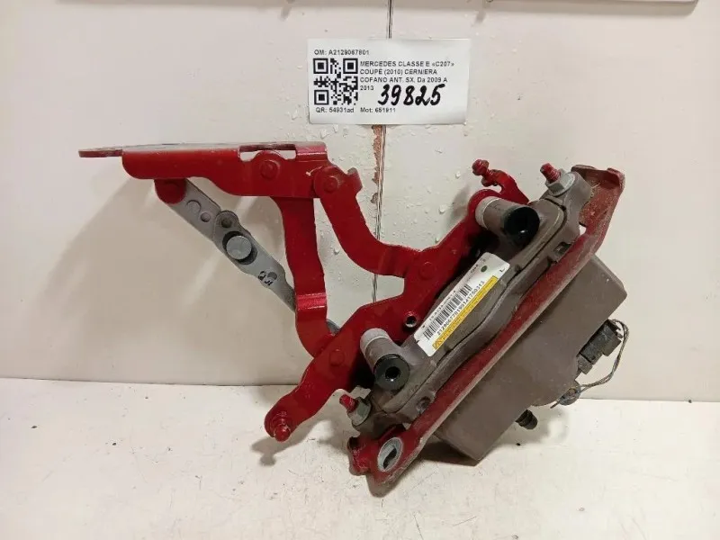 Cerniera Cofano ANT SX A2129067701 Mercedes Classe E C207 Coupé 2010