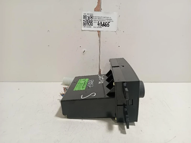 Modulo Comando Riscaldamento Clima 20910836 Chevrolet Captiva I 2007