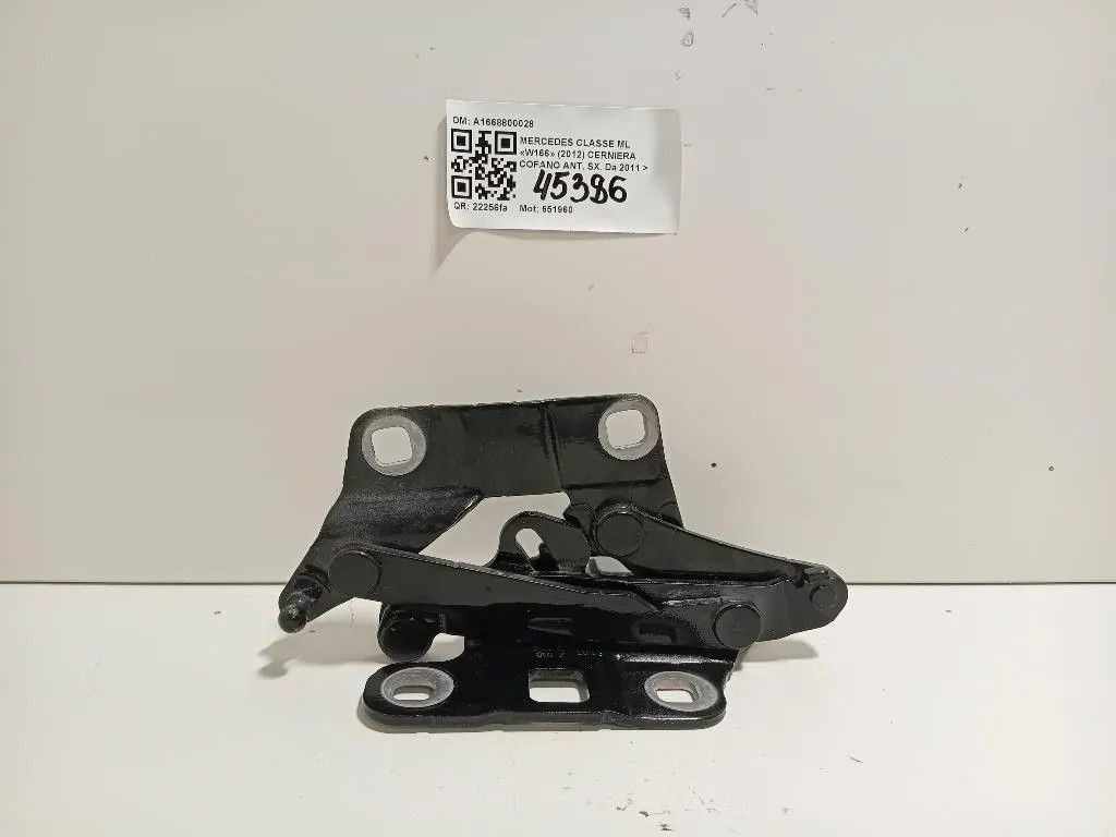 Cerniera Cofano ANT SX A1668800028 Mercedes Classe GLE W166 2015