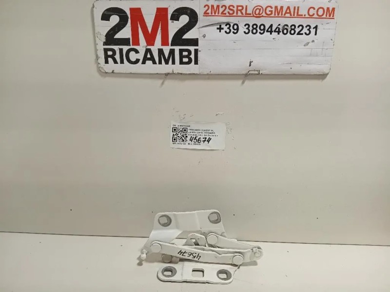 Cerniera Cofano ANT SX A1668800028 Mercedes Classe ML W166 2012