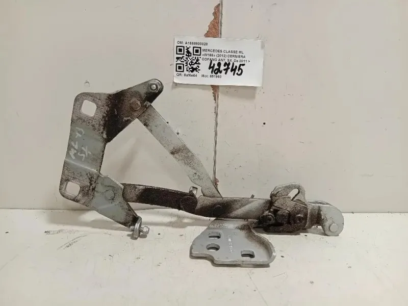 Cerniera Cofano ANT SX A1668800028 Mercedes Classe ML W166 2012