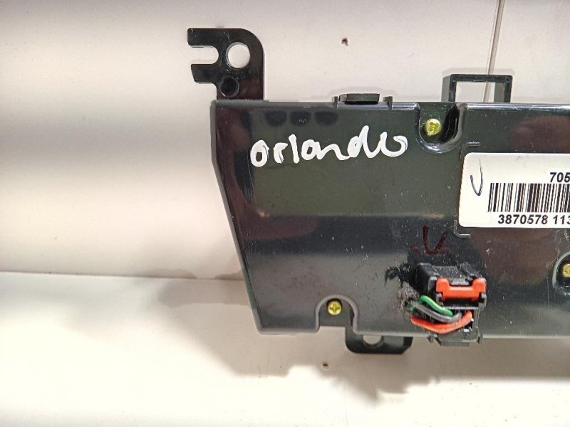 Modulo Comando Riscaldamento Clima 3870578 Chevrolet Orlando 2011