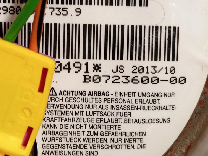 Air-bag Passeggero 519446610 Fiat 500L 2013