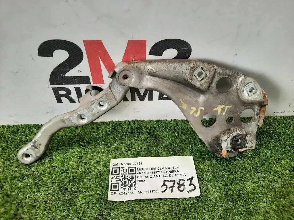 Cerniera Cofano ANT SX A1708800128 Mercedes Classe SLK R170 1997
