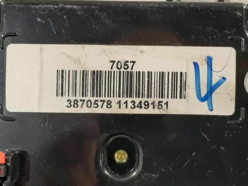 Modulo Comando Riscaldamento Clima 3870588 Chevrolet Orlando 2011