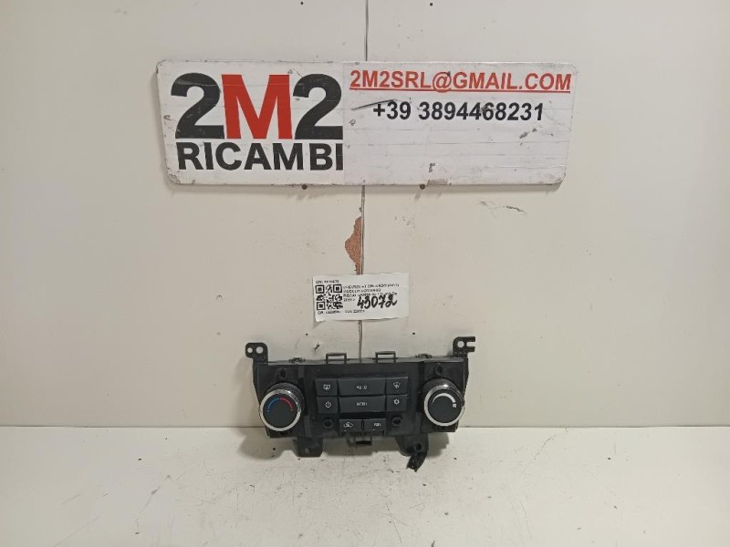 Modulo Comando Riscaldamento Clima 3870578 Chevrolet Orlando 2011