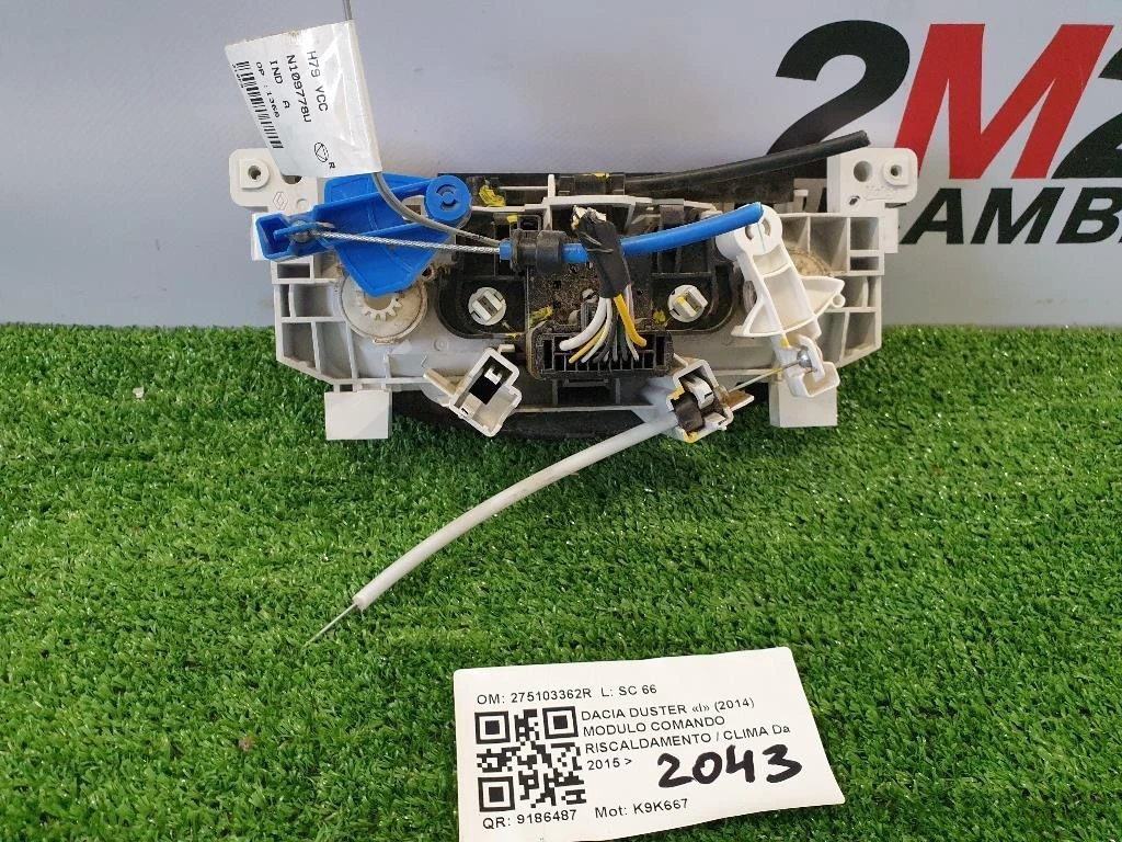 Modulo Comando Riscaldamento Clima 275103362R Dacia Duster I 2014