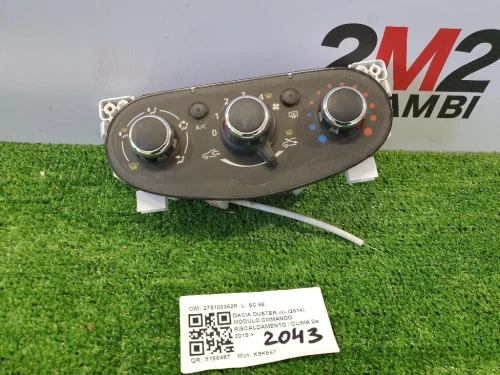 Modulo Comando Riscaldamento Clima 275103362R Dacia Duster I 2014
