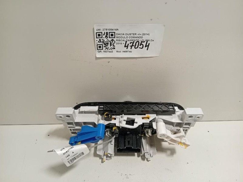 Modulo Comando Riscaldamento Clima 275105416R Dacia Duster I 2014