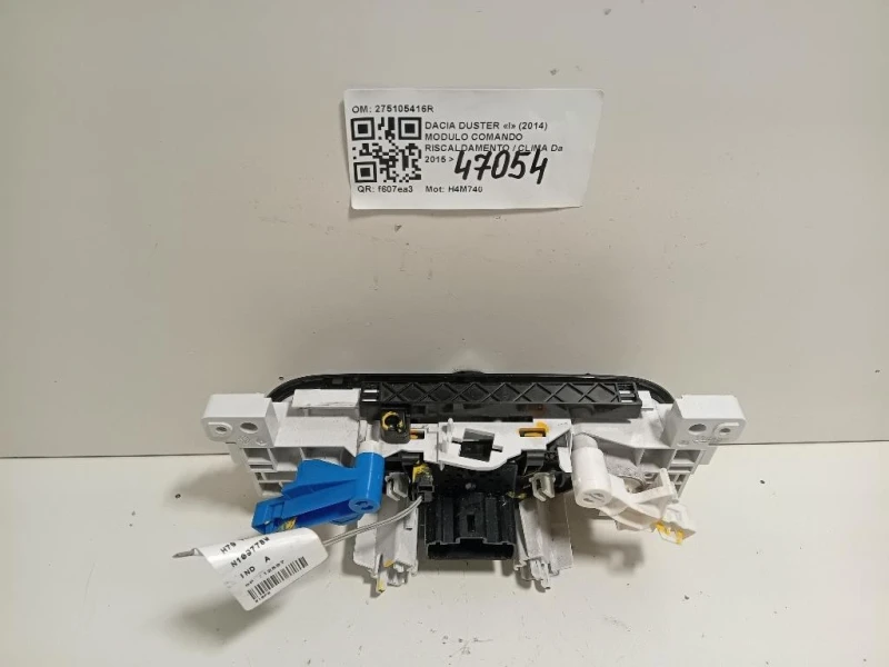 Modulo Comando Riscaldamento Clima 275105416R Dacia Duster I 2014