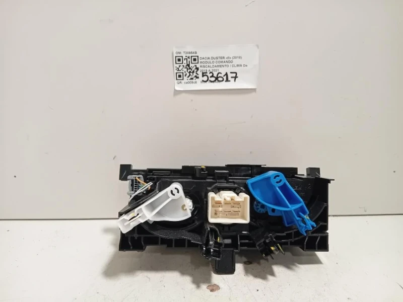 Modulo Comando Riscaldamento Clima T20954B Dacia Duster II 2018