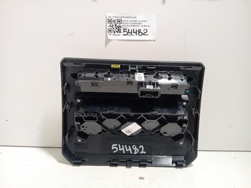 Modulo Comando Riscaldamento Clima 275001148R283E83332R Dacia Duster II 2021