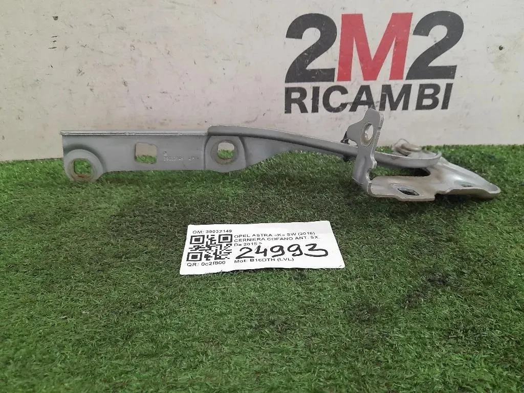 Cerniera Cofano ANT SX 39032149 Opel Astra K SW 2016