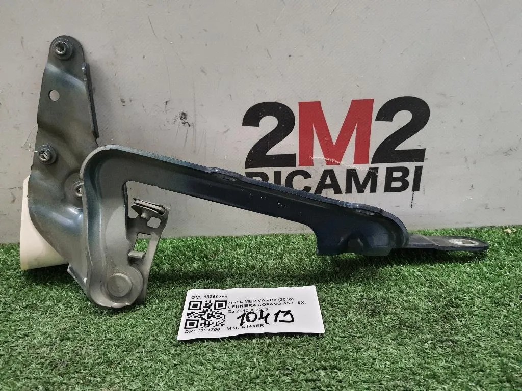 Cerniera Cofano ANT SX 13269758 Opel Meriva B 2010