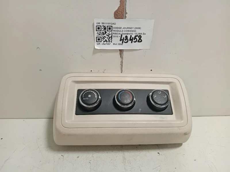 Modulo Comando Riscaldamento Clima 55111812AD Dodge Journey 2009