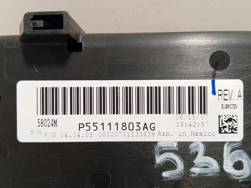 Modulo Comando Riscaldamento Clima P55111803AG Dodge Nitro 2007