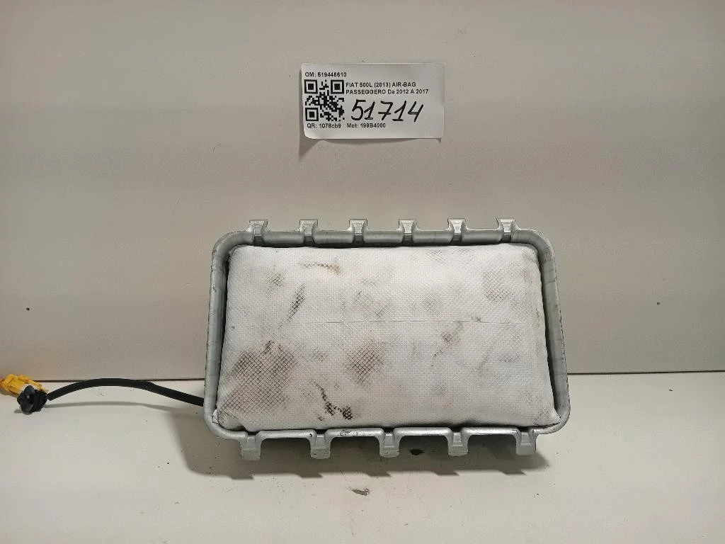 Air-bag Passeggero 519446610 Fiat 500L 2013