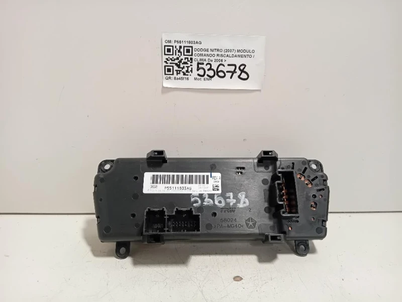 Modulo Comando Riscaldamento Clima P55111803AG Dodge Nitro 2007