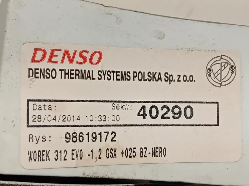 Modulo Comando Riscaldamento Clima 5H0146900 Fiat 500 II 2008