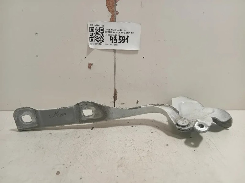 Cerniera Cofano ANT SX 95141368 Opel Mokka 2013