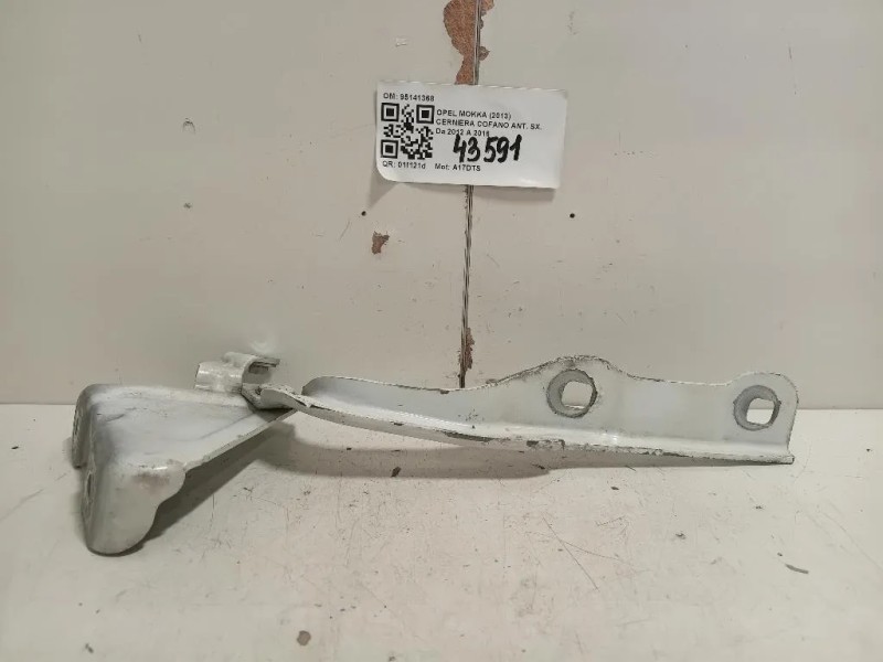 Cerniera Cofano ANT SX 95141368 Opel Mokka 2013