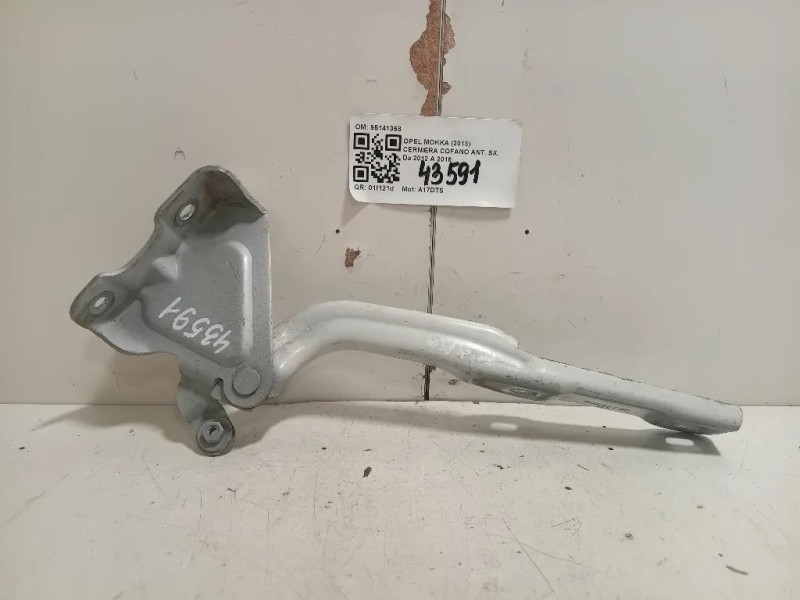 Cerniera Cofano ANT SX 95141368 Opel Mokka 2013