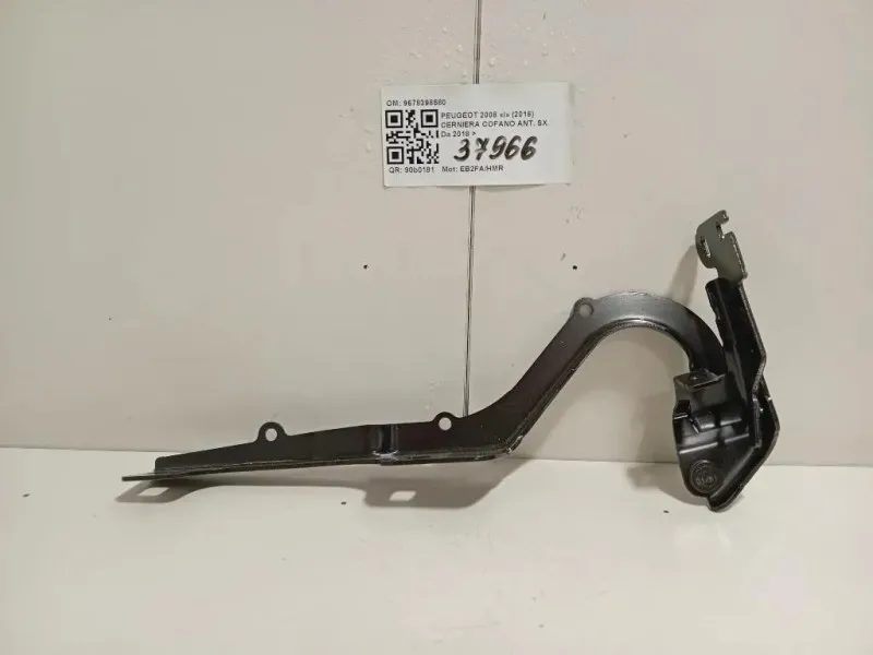 Cerniera Cofano ANT SX 9678389580 Peugeot 2008 I 2016