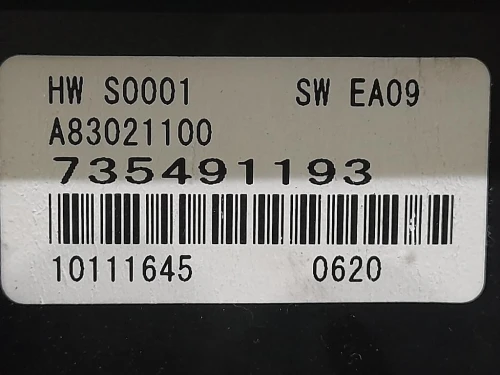 Modulo Comando Riscaldamento Clima A83021100 Fiat 500 II 2008